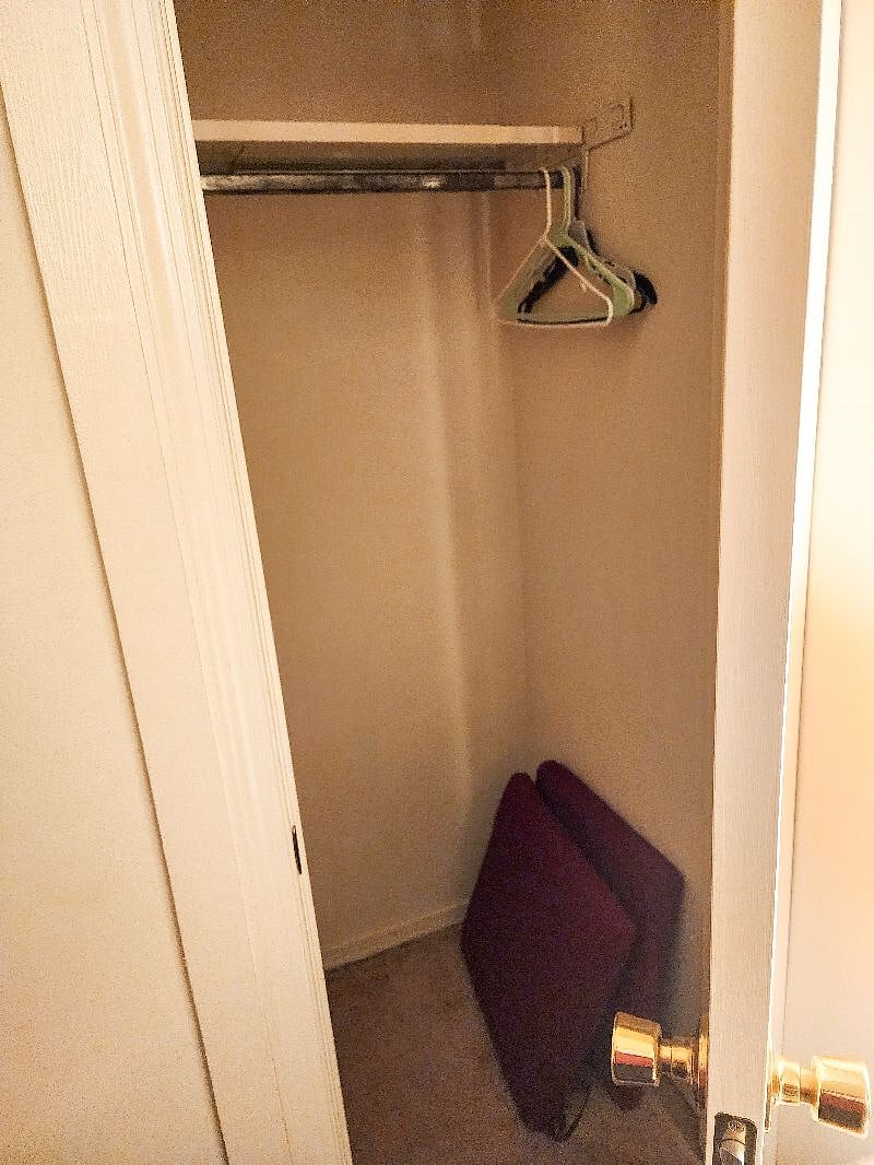 ROOM 1 -- $1050/month until May (@Property 1 - Midtown), available 3/13
(closet)