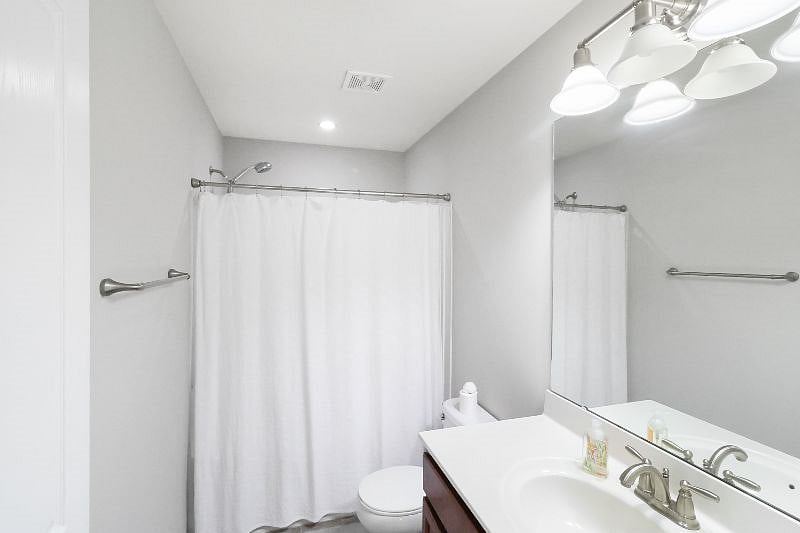 Unit 1 Primary Bathroom.