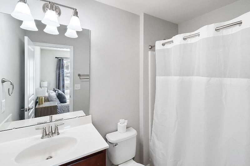 Unit 1 Secondary Bedroom bathroom
