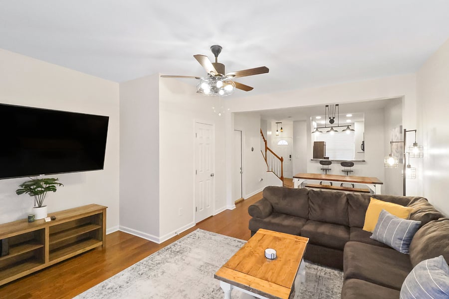 Living room and Dining room Unit 2