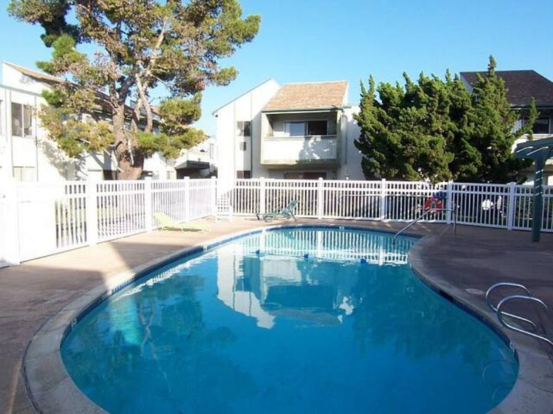 Unwind at the community pool
