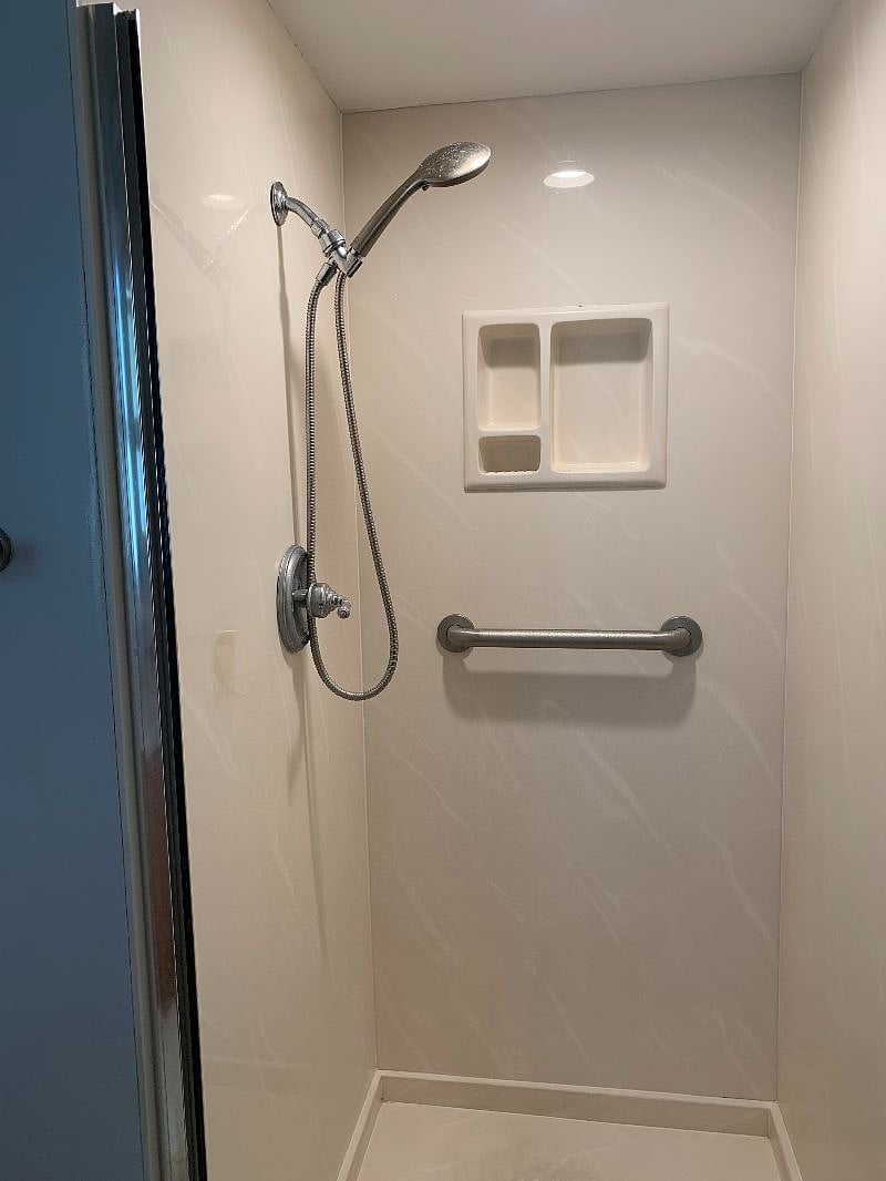 Master bathroom shower