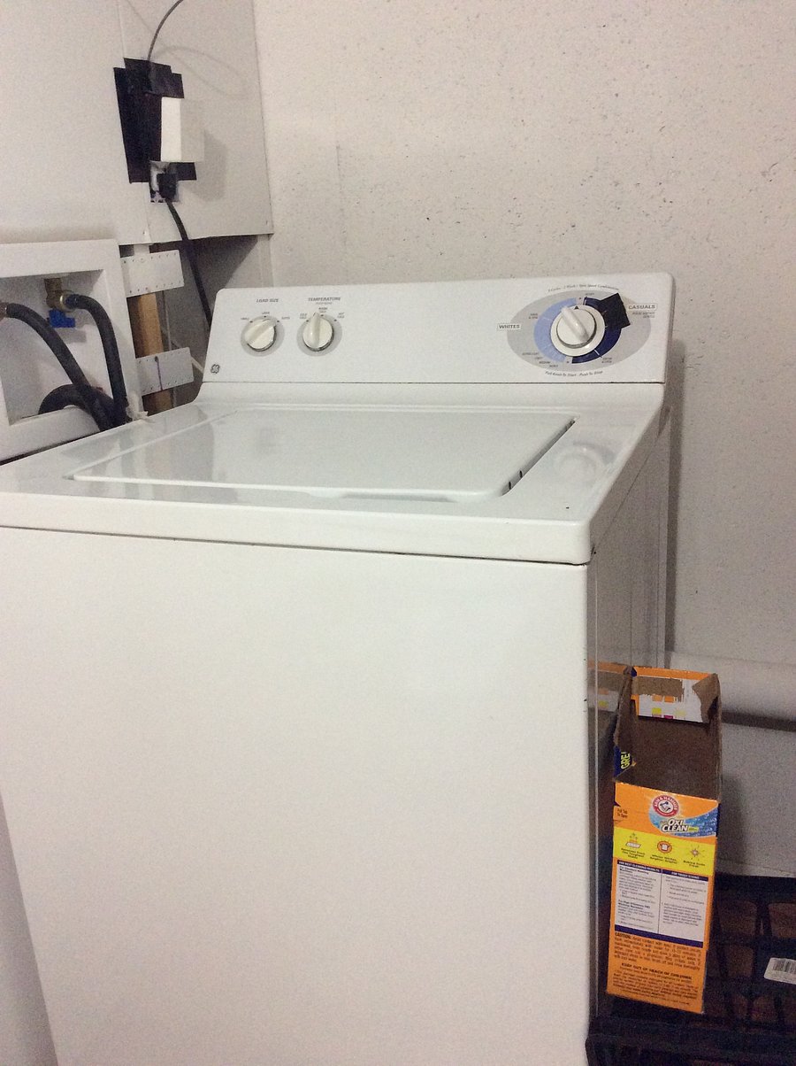 washer & dryer are provided within the apt.