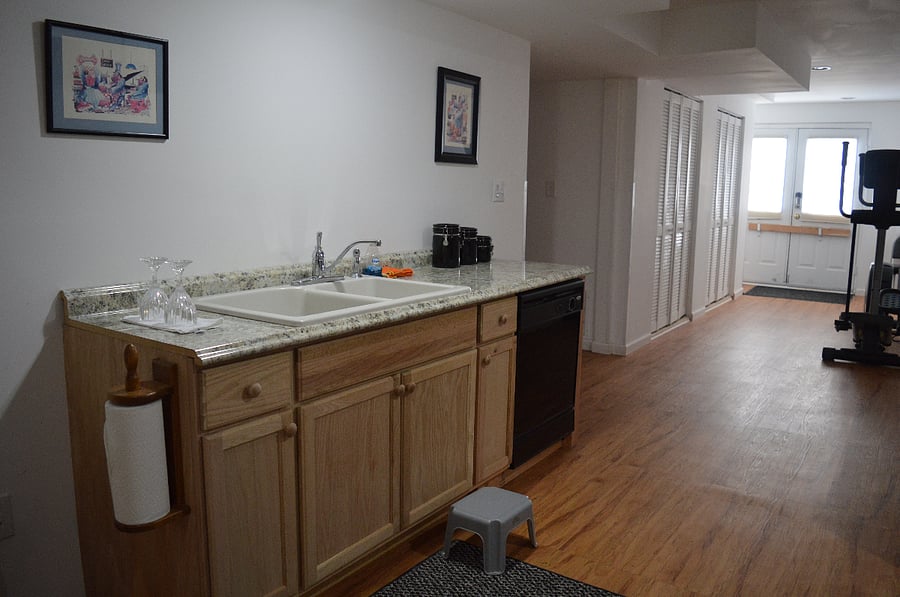 double sink and dishwasher electric st