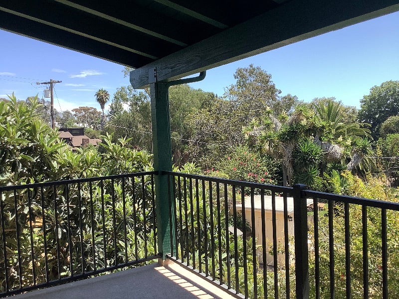 South view off bedroom