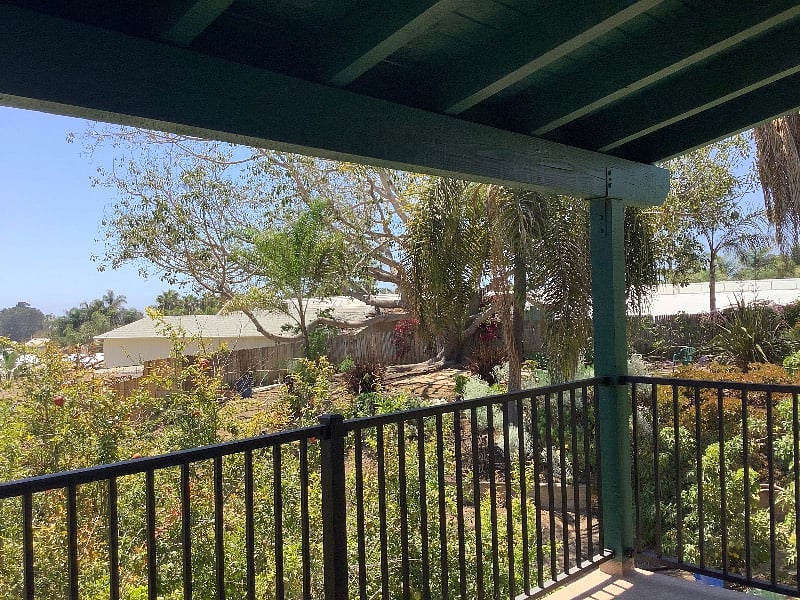 east view off bedroom