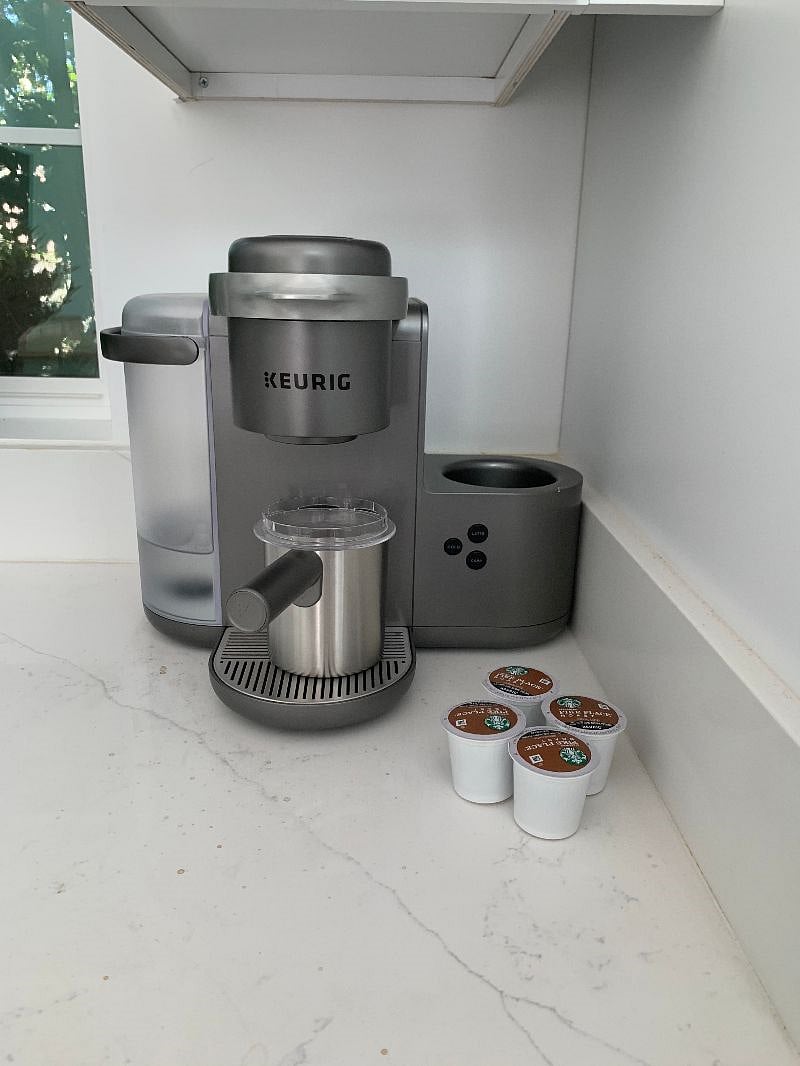 Keurig with milk steamer