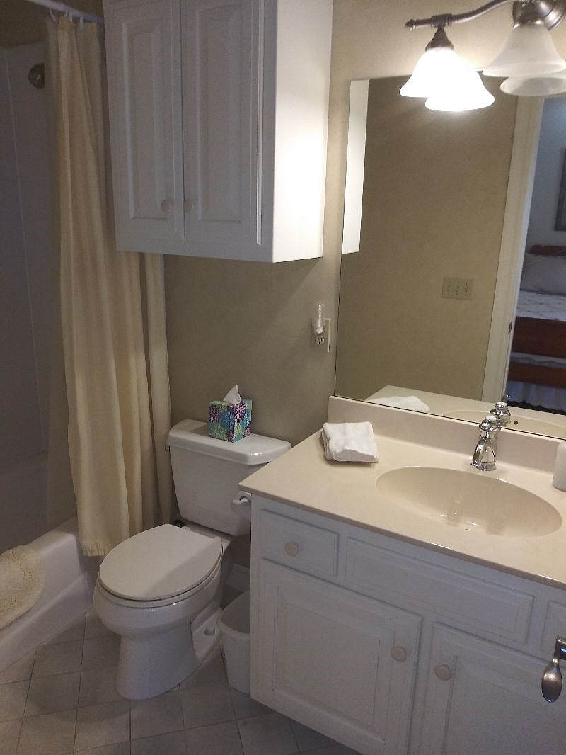 Your private queen bathroom