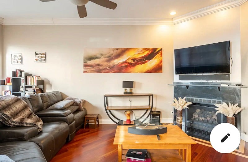 Living room area