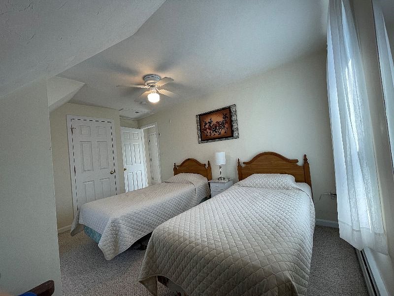 Second floor twin bedroom