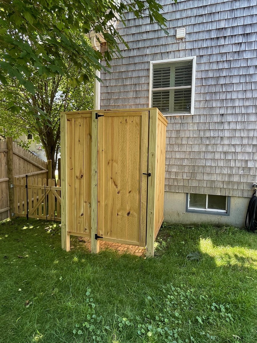 Outdoor shower