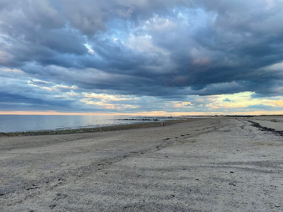 Ocean down the street