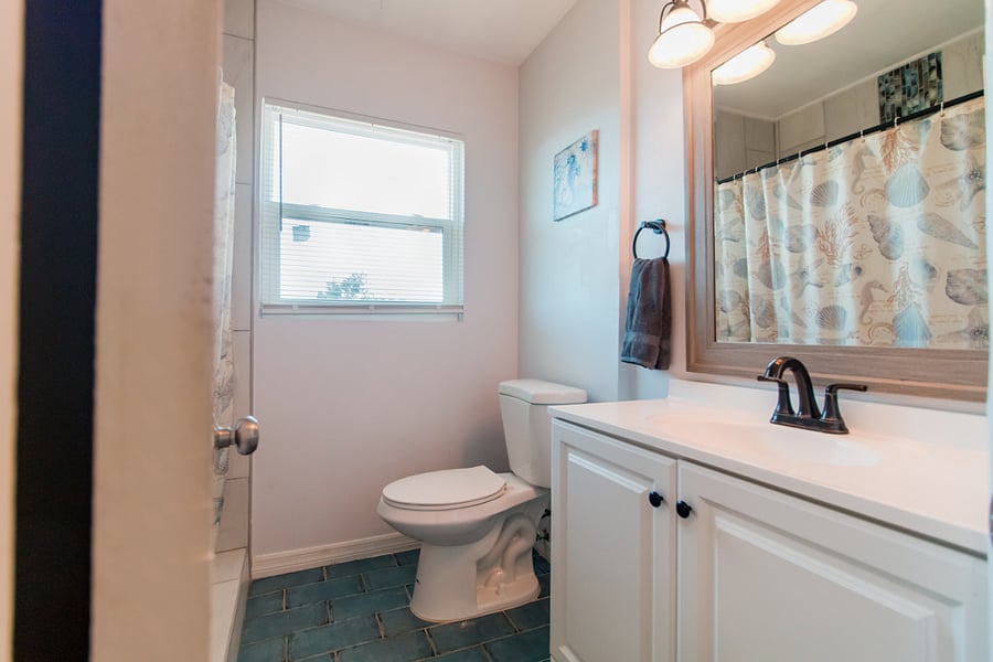 Hall bathroom