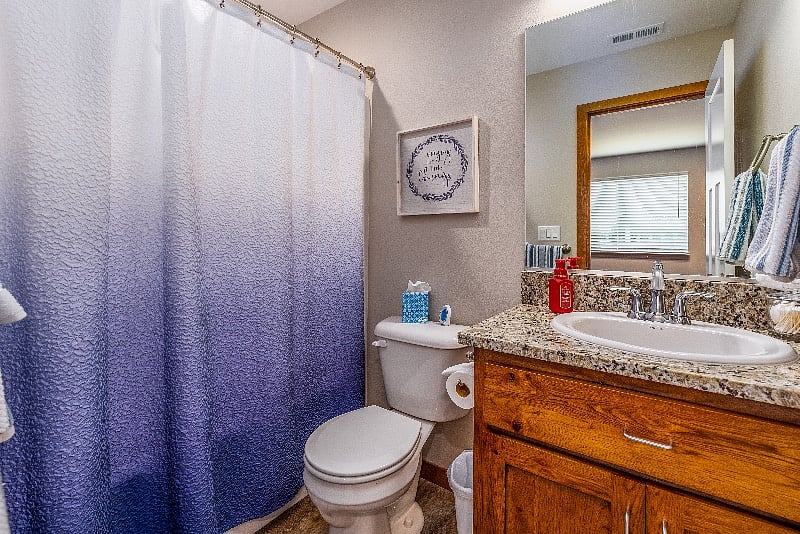 Master bathroom 