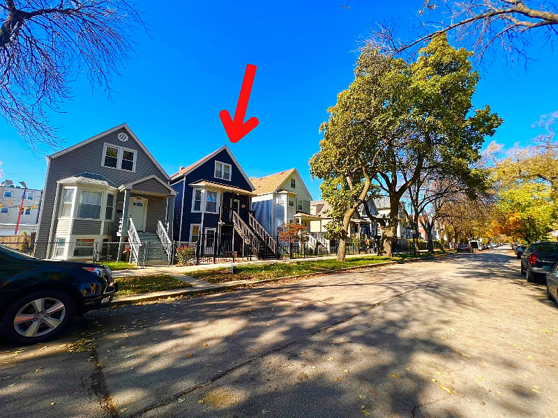 Front of property