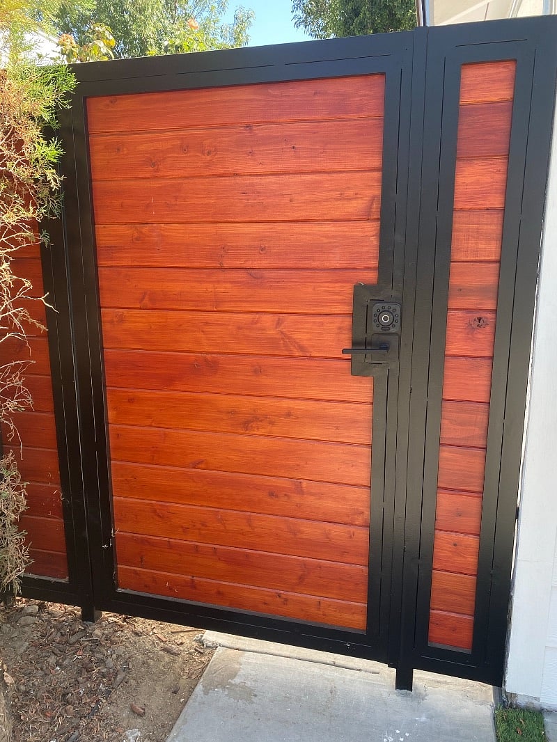 Front gate entrance