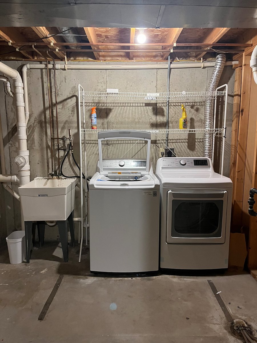 Washer and dryer