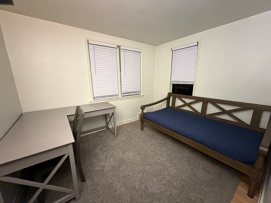 Daybed (twin size) and large office table with chair