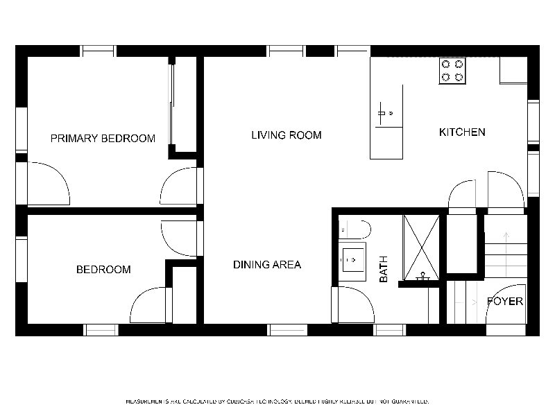 Interior Floorplan (not including basement)