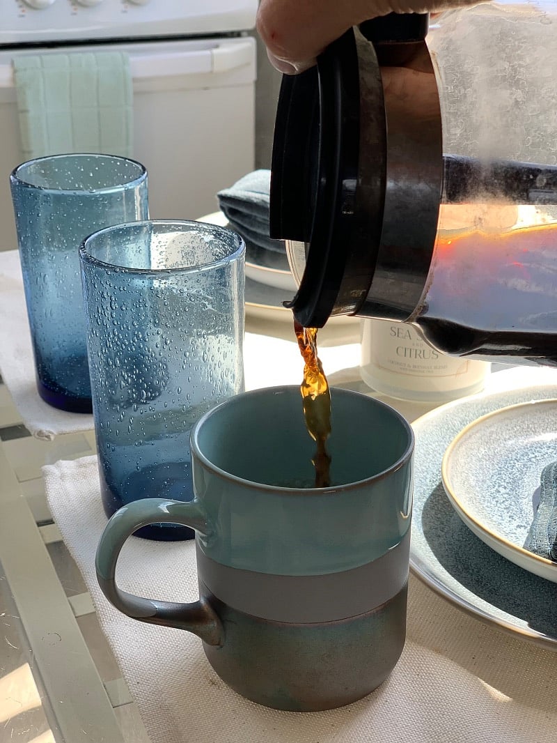 Pour over and Keurig Coffee sets included