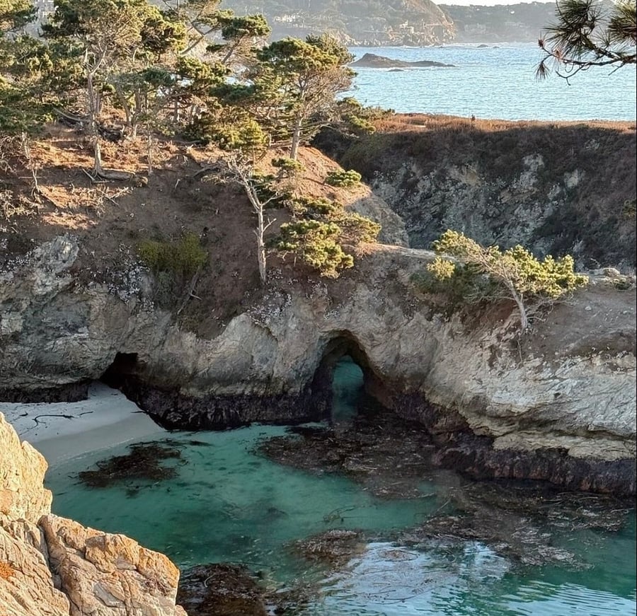 Point Lobos State Preserve. 8 minute drive from the house.