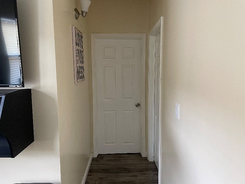 Residence Hallway (Bedroom Straight Ahead)