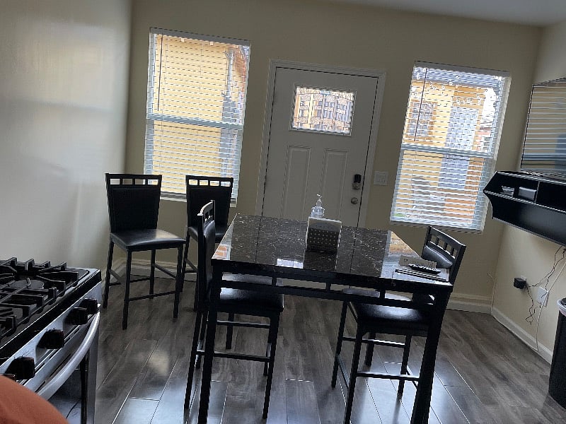 Open Kitchen/Seating Area #1