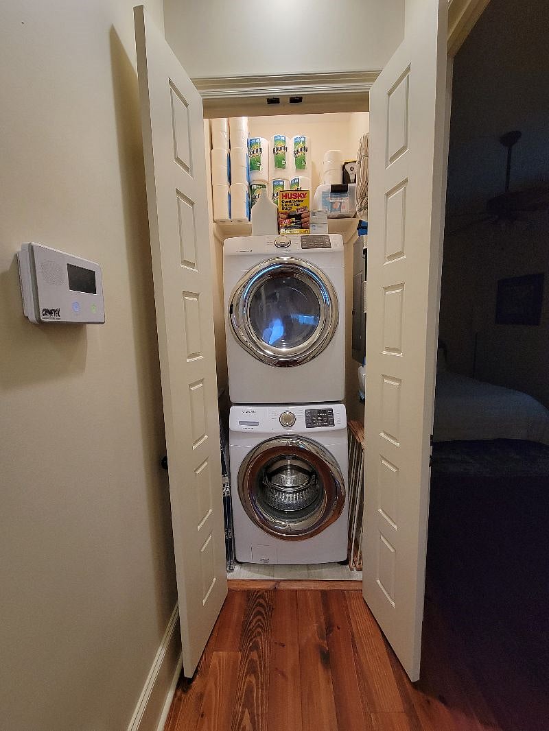 Full size laundry machines