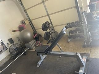 workout area
