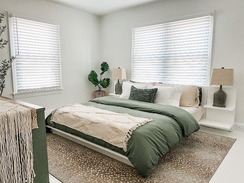 Main floor bedroom - California King bed