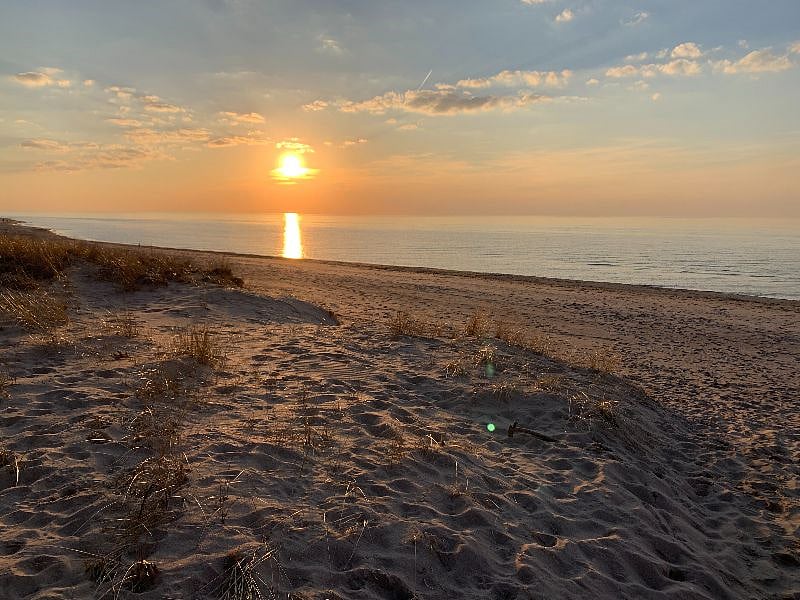 Miller Beach is a short 10 minute walk away from the house!