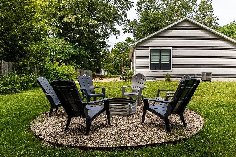 Relax by your own private fire pit!