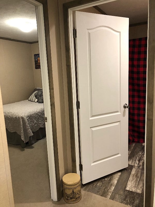 Semi private bath just next door