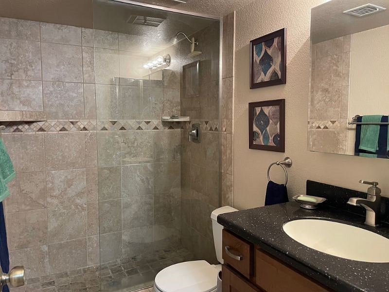 Hallway bathroom