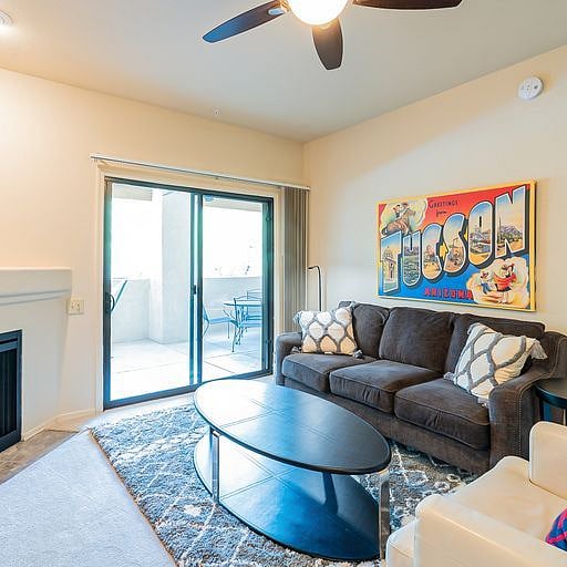 Living Room with Access to Patio
