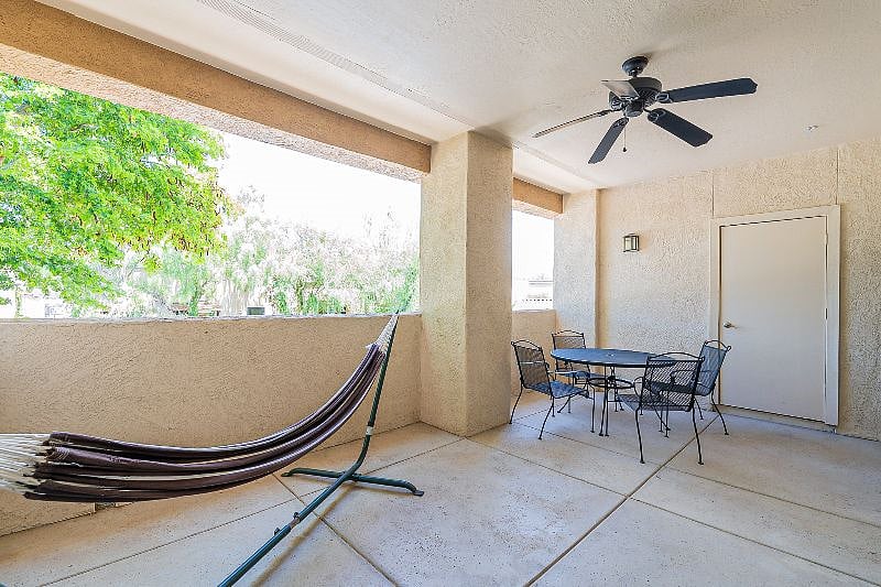 Patio/Balcony with Hammock