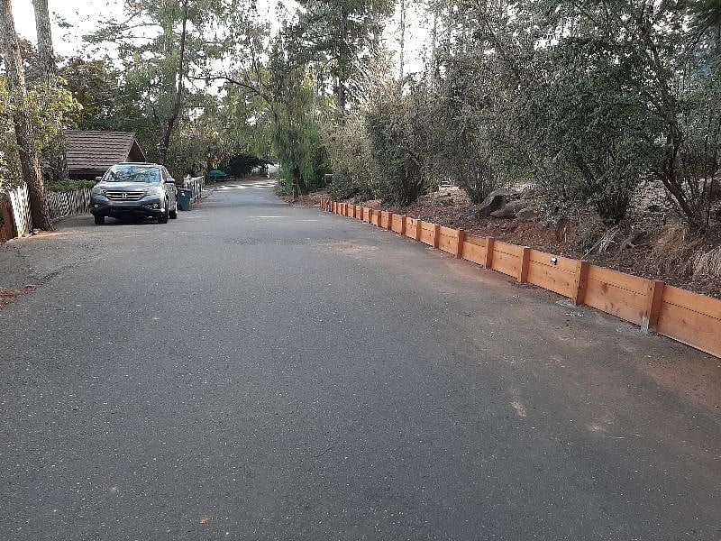 Ample private parking on street- both sides 