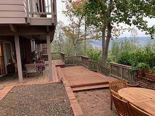 Front porches and patios. Gravel patch for pups. Easy clean up. 