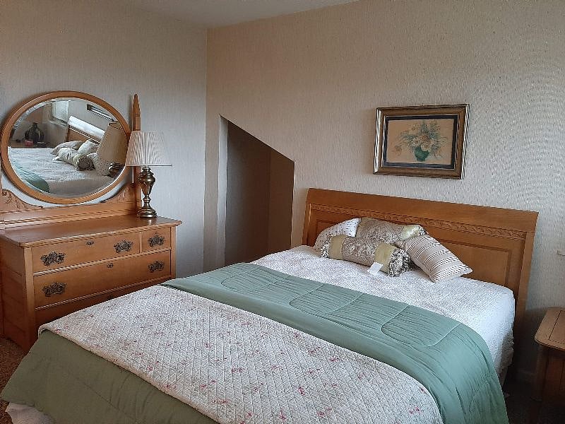 2nd bedroom dresser and storage nook