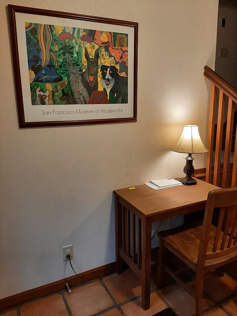 Entrance desk