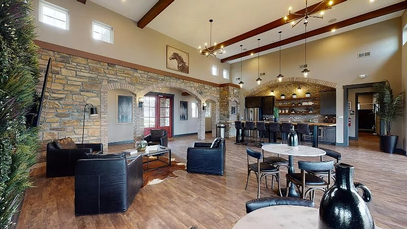 Clubhouse interior