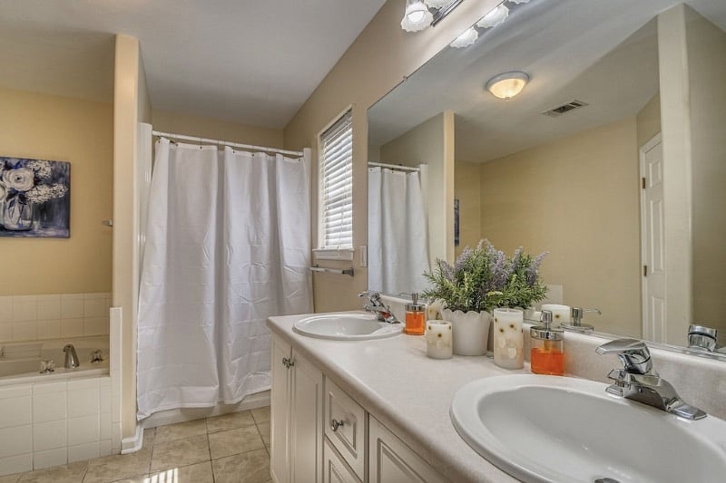 Master bathroom