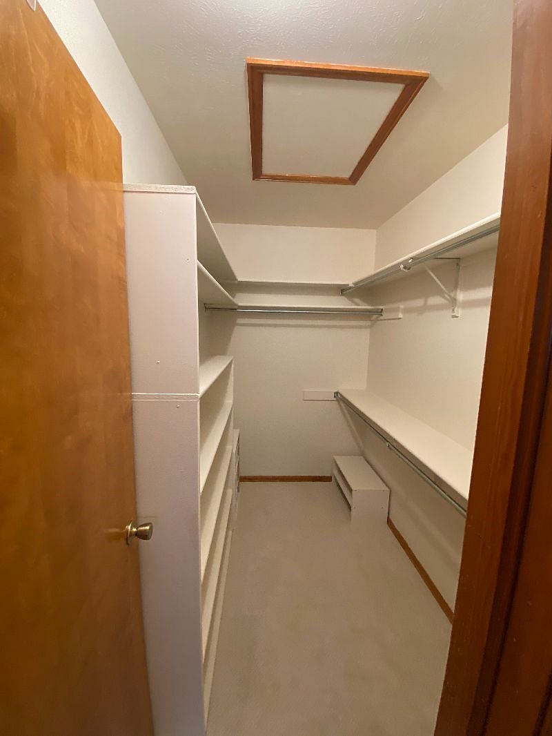 Master Bedroom Large Walk-In Closet.