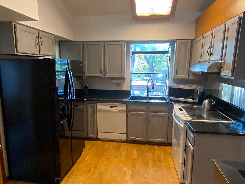 Kitchen looking West.  