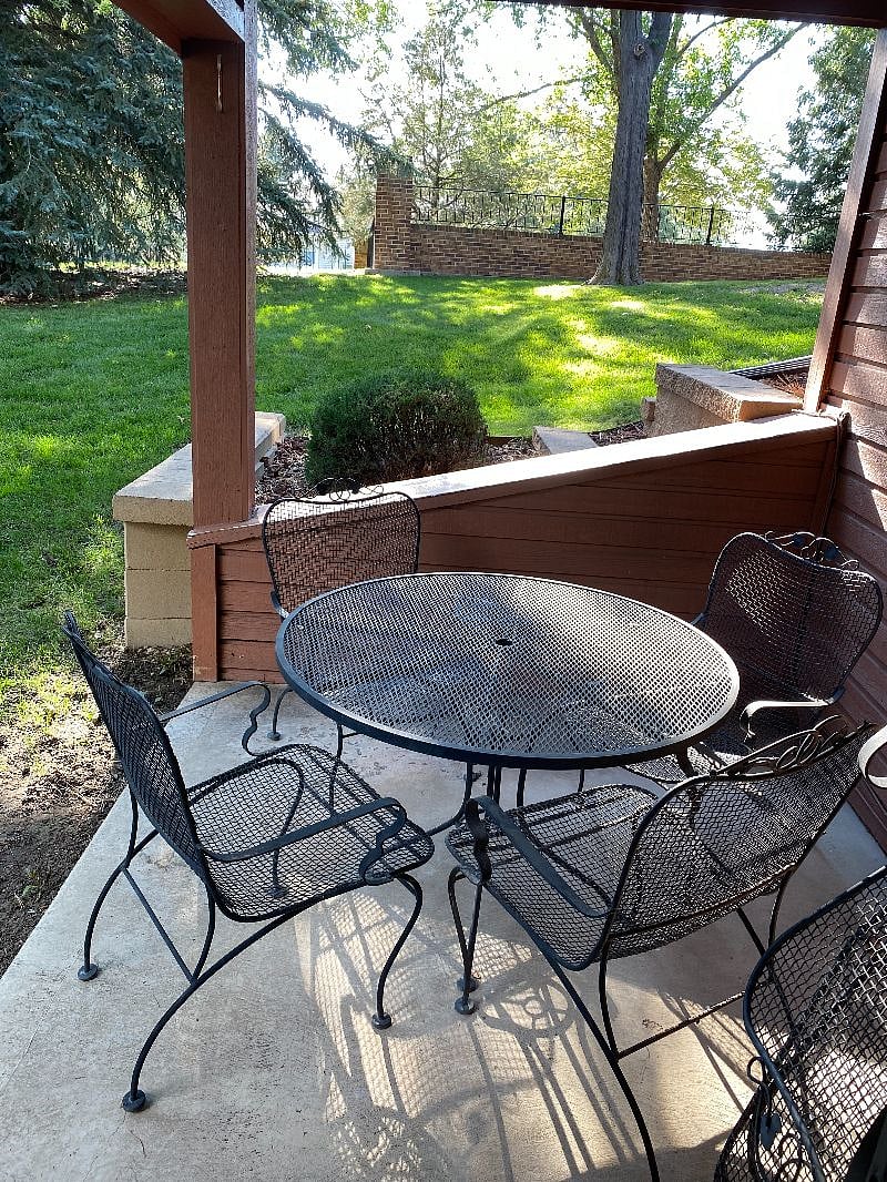 Outside Patio.