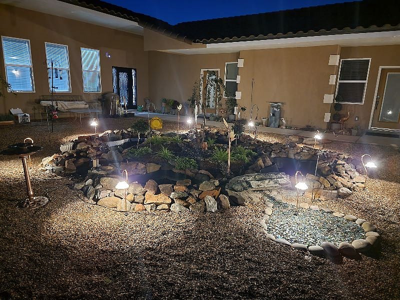 But picture yourself in the evening watching the sun set with a glass of wine. Or over by the firepit to take the evening chill off