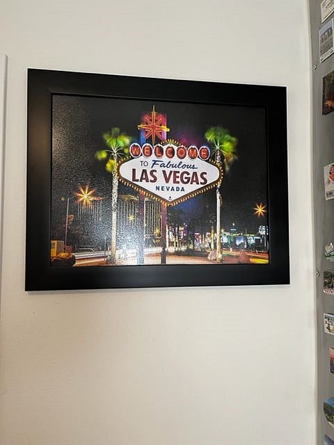 Old Vegas themed decor 