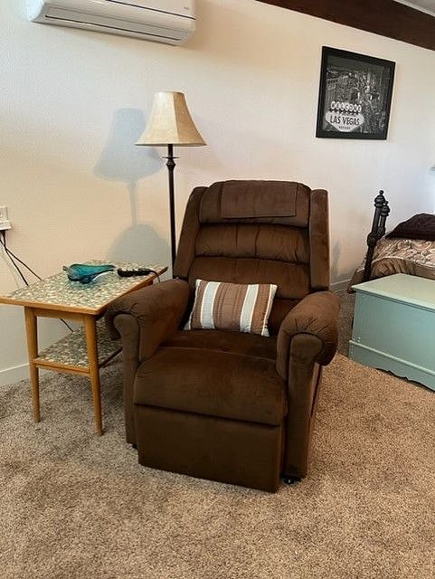 New remote controlled reclining and lift chair. 