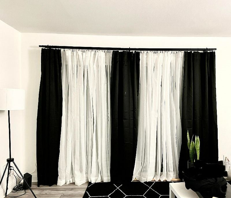 Living Room Darkening Curtains