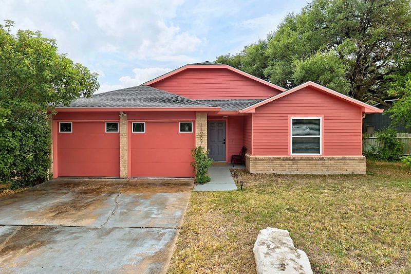 Large driveway